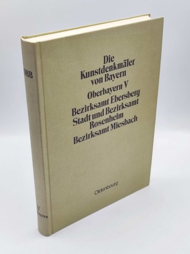 Die kunstdenkmäler von bayern - kunstdenkmäler,