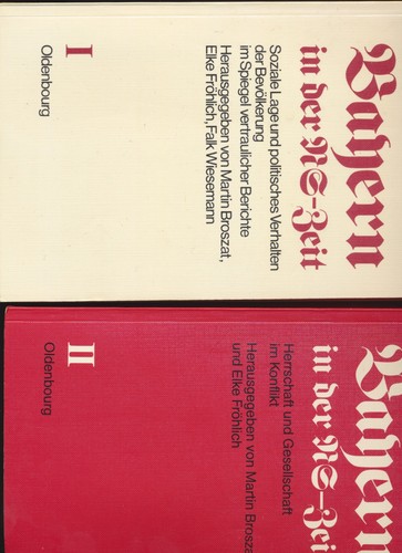 Bayern der zeit band - ns-zeit, i