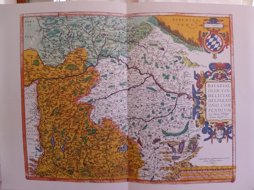 Historische landkarte bayern - landkarte, ,